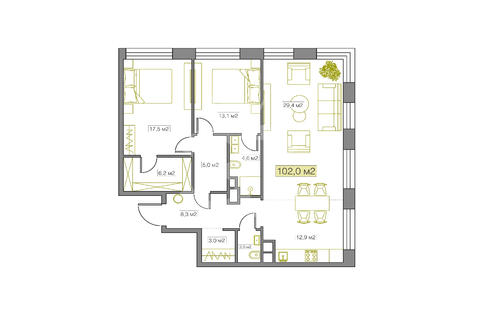 План помещения