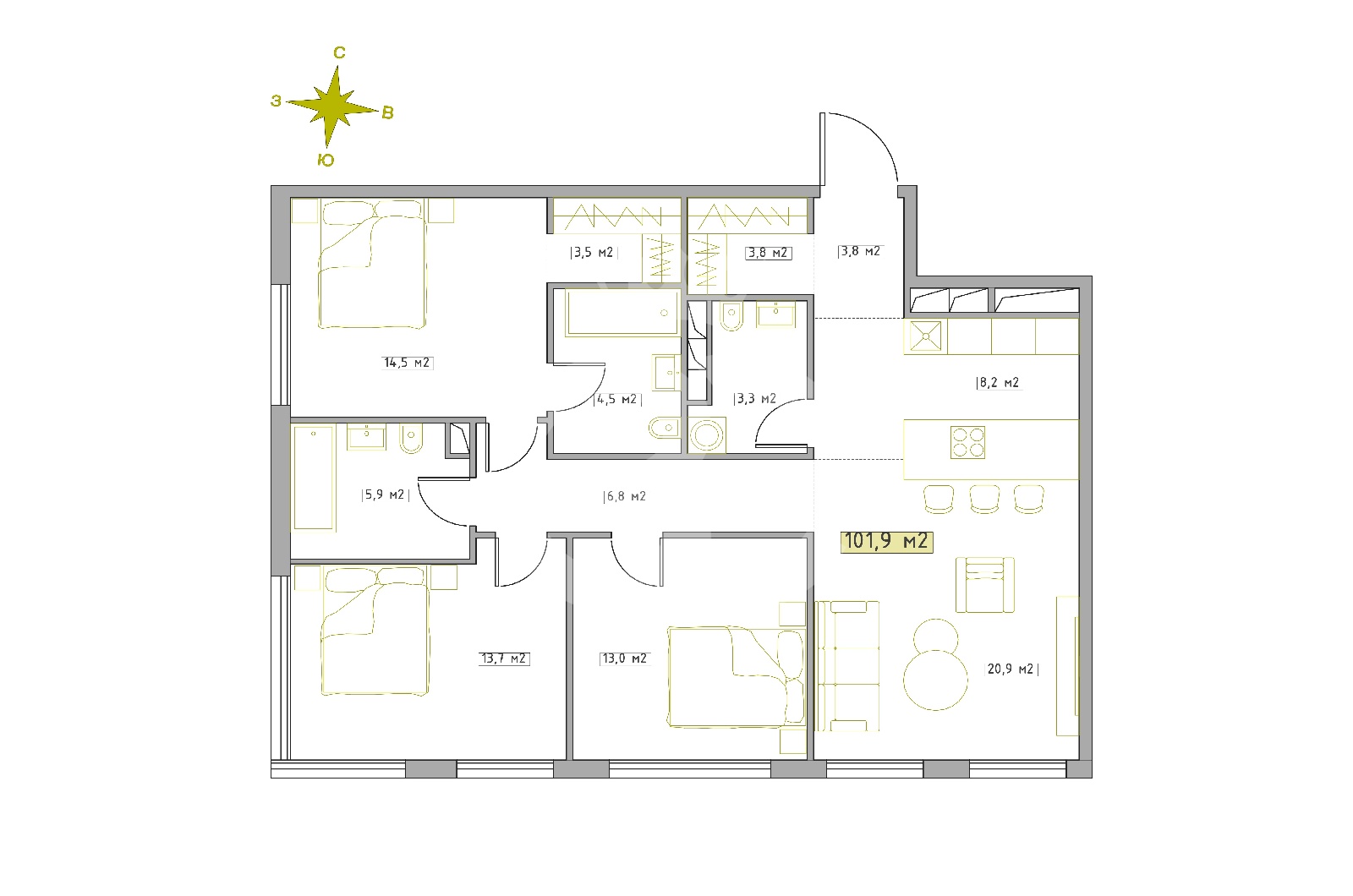 План помещения